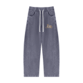 Unisex Mineral Wash Barrel Sweatpants