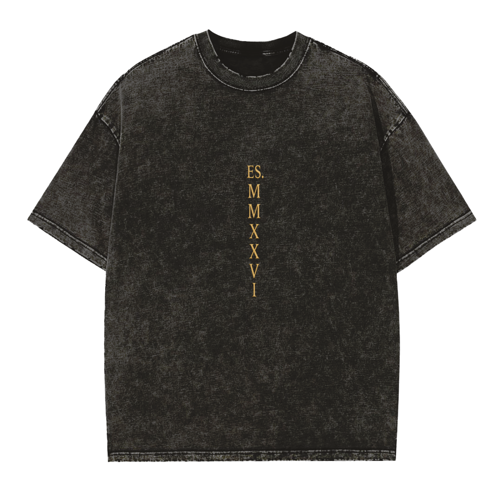 Vintage Washed Frayed Edge T-Shirt